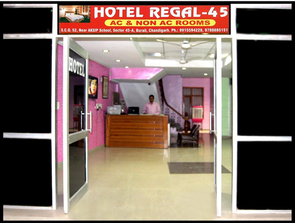 Hotel Regal 45 Chandigarh Exterior photo